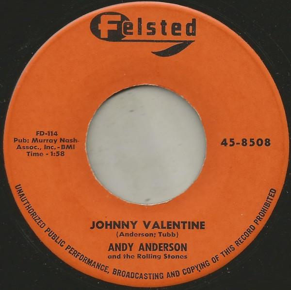 Johnny Valentine / I-I-I Love You - Andy Anderson