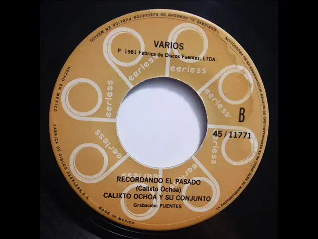  - Calixto Ochoa y su Conjunto