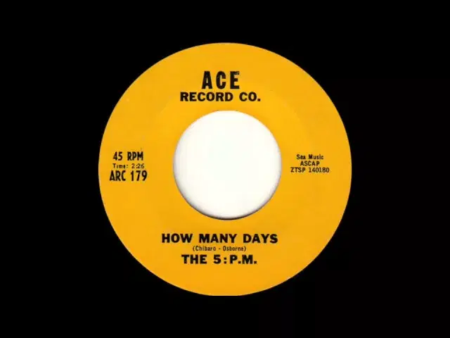 How Many Days / Auburn Red - The 5 pm