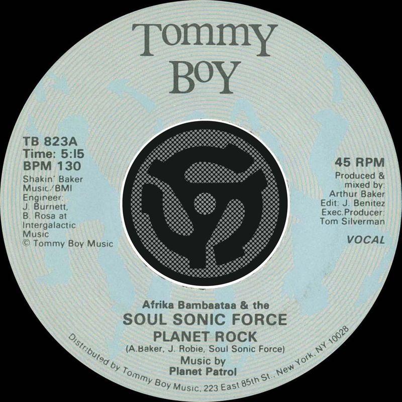 Planet Rock (Digital 45) - Afrika Bambaataa, The Soulsonic Force
