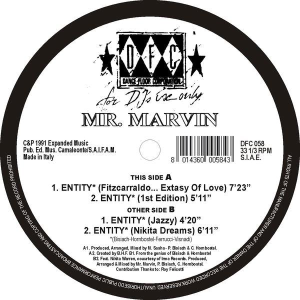 Entity - EP - Mr. Marvin