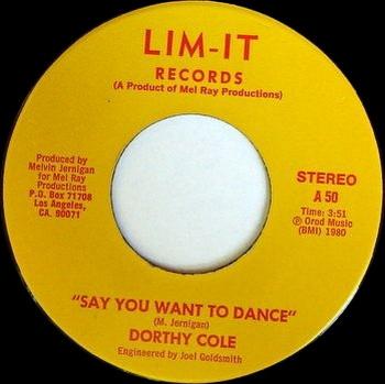  - Dorthy Cole