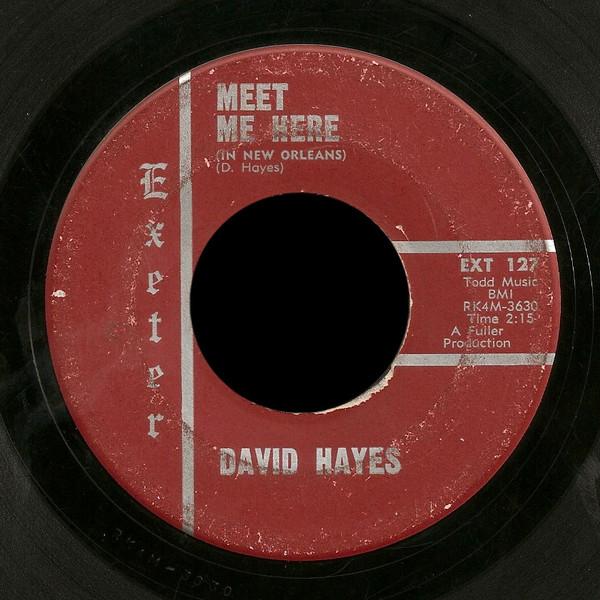  - David Hayes & The Pawns