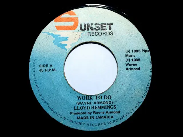 Work To Do - Lloyd Hemmings