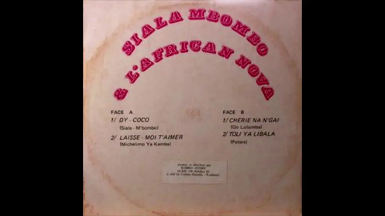  - Siala Mbombo & l'African Nova