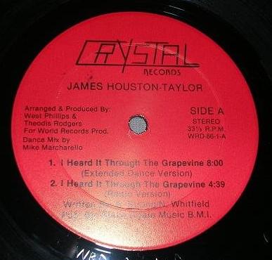 I Heard It Through The Grapevine / Make Up Your Mind - James Houston-Taylor