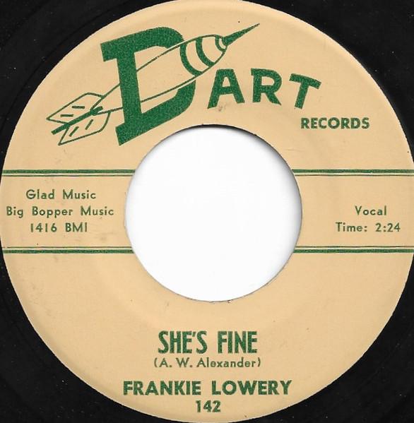 She's Fine / I Beg Of You - Frankie Lowery