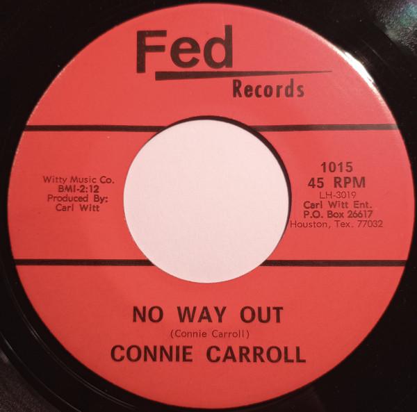 No Way Out / Oh Baby - Connie Carroll