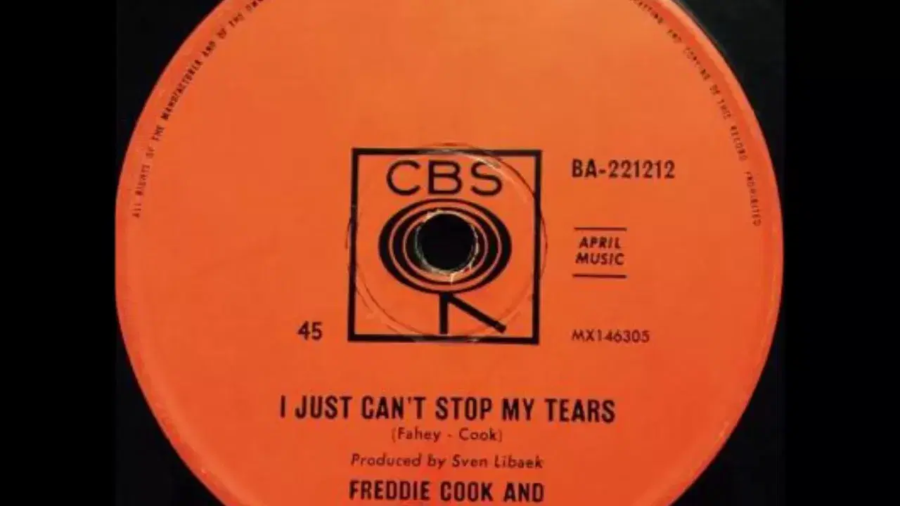 I Just Can't Stop My Tears - Freddie Cook And The D-Men