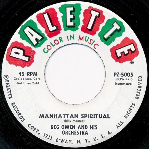 Manhattan Spiritual - Reg Owen