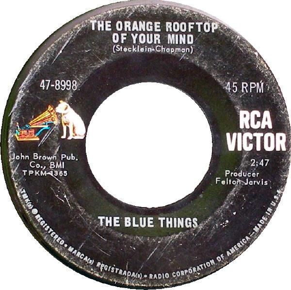 The Orange Rooftop Of Your Mind / One Hour Cleaners - The Blue Things