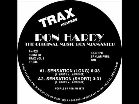 Hiccup Track and Sensation Vinyl - Ron Hardy