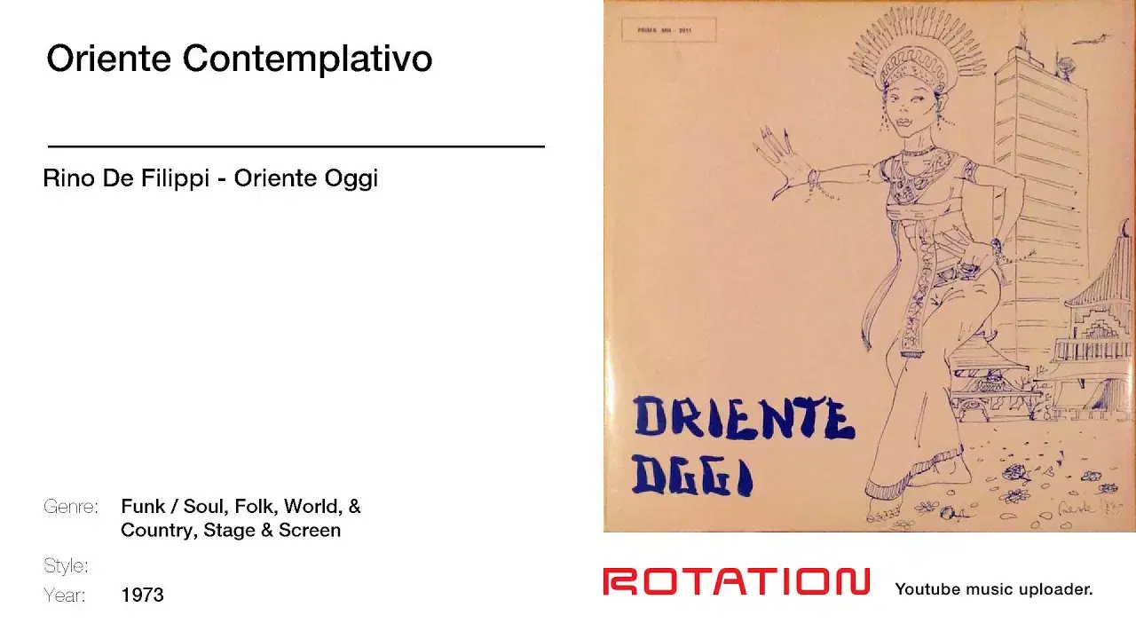 Oriente Oggi - Rino De Filippi
