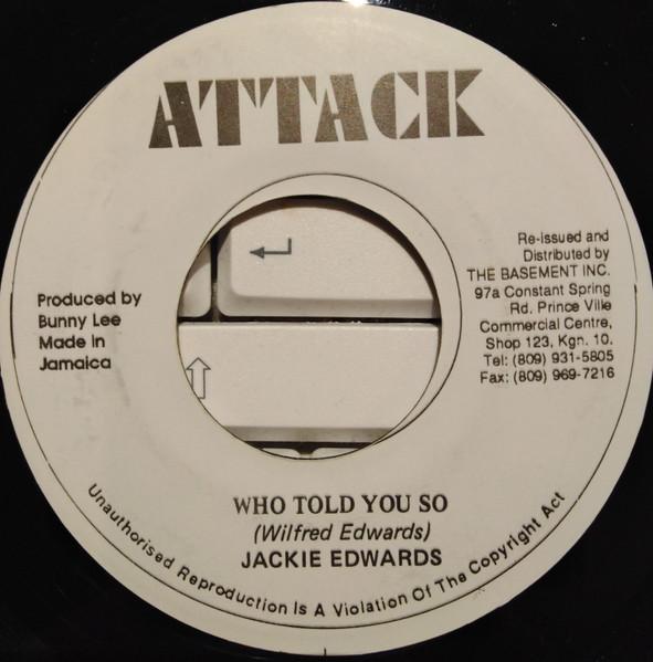 Tighten Up Vol 6 [1972] - Jackie Edwards