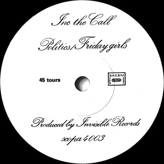 Incontinents - Friday Girls (1981) - Incontinents