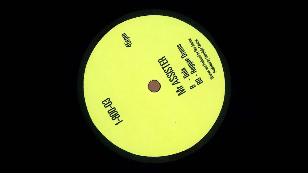 Bala / Reggae Drums - Mr ASSISTER