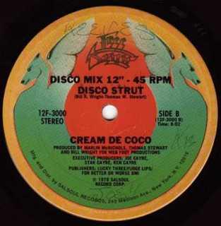 Disco Strut - Cream De Coco