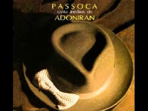 Passoca Canta Ineditos de Adoniran - Passoca