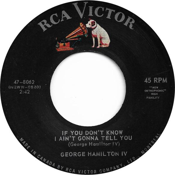  - George Hamilton IV