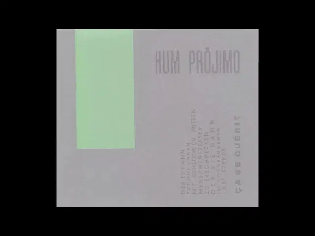 Ça Se Guérit ! - Hum Prójimo