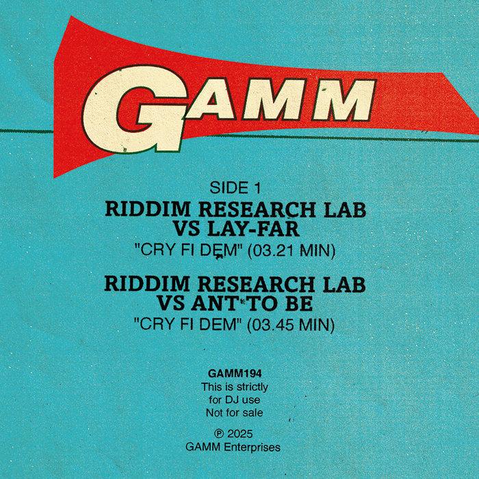  - Riddim Research Lab vs Lay-Far