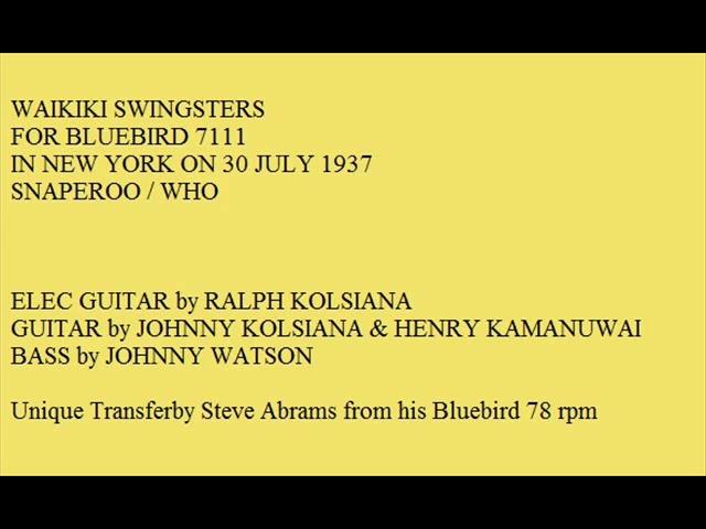 South African 78s - African Swingsters