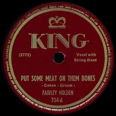  - Farley Holden and his Six Ice Cold Poppas
