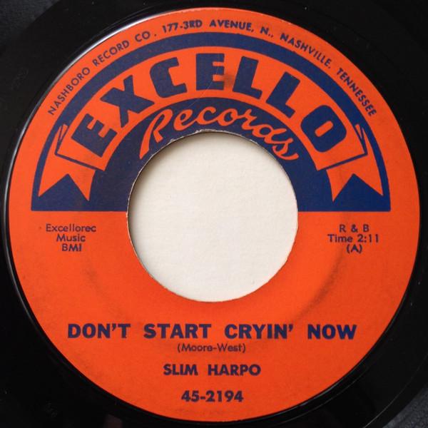 Bobby Sox Baby / I Got Love If You Want It / Don’t Start Cryin’ Now / Buzzin’ - Slim Harpo