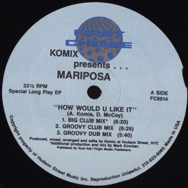 Mariposa - How Would U Like It (Groovy Dub Mix) - Mariposa