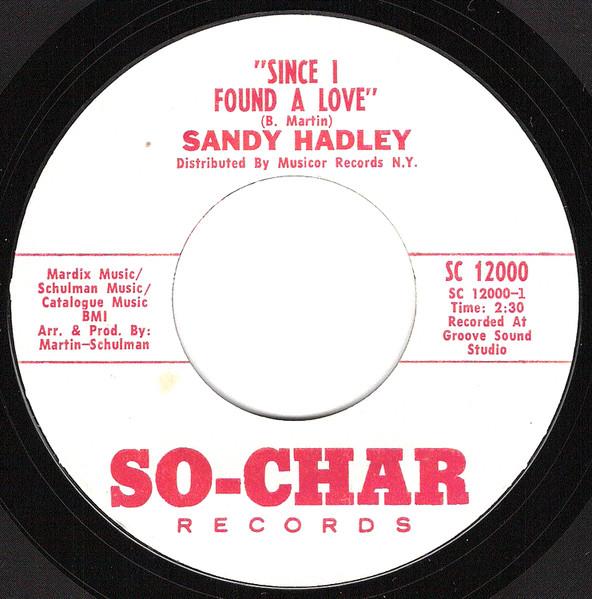  - Sandy Hadley