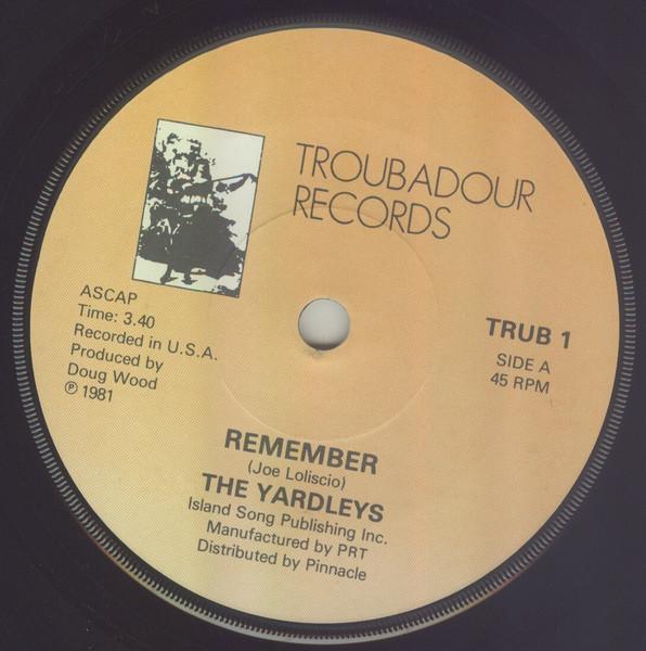 Remember - The Yardleys