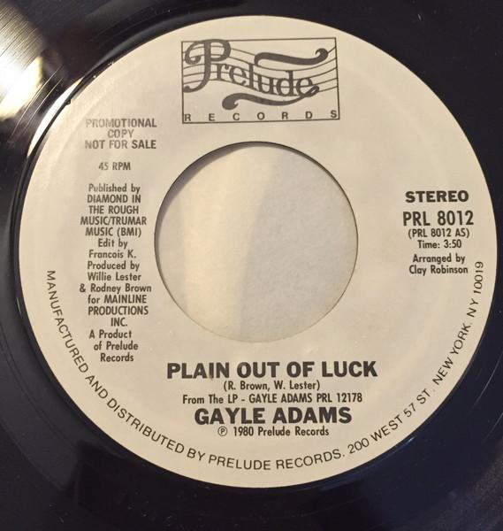  - Gayle Adams