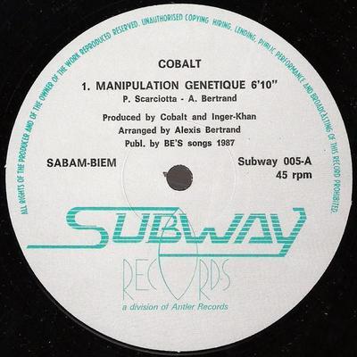 Manipulation Genetique - Cobalt
