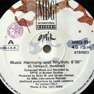 Music Harmony and Rhythm 12" - Optik