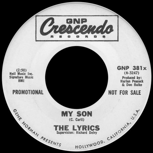 My Son - The Lyrics