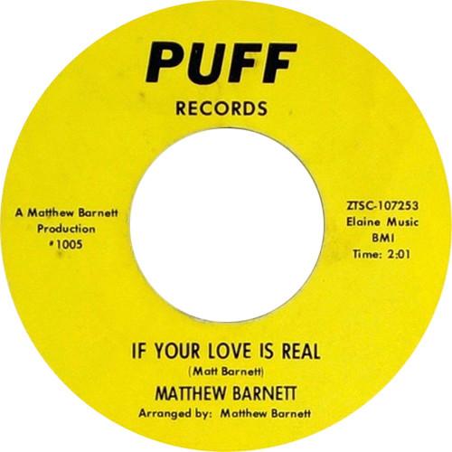 If Your Love Is Real - Matthew Barnett