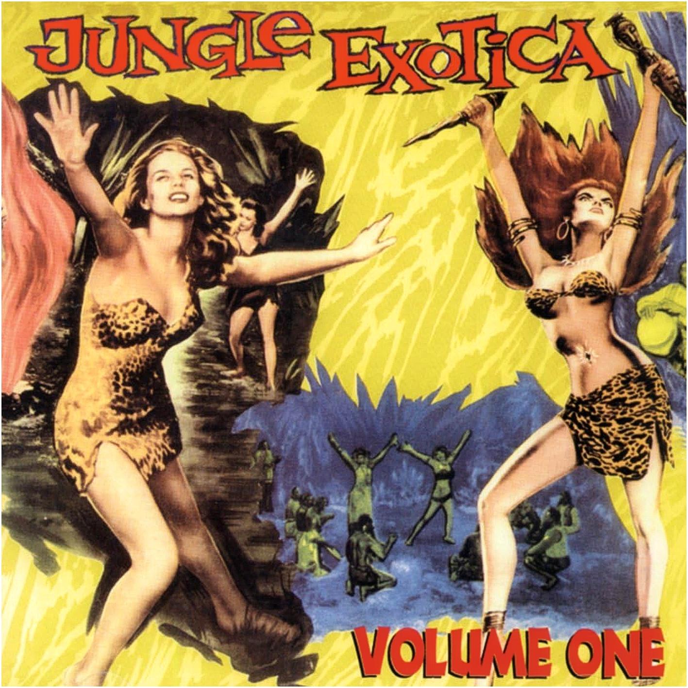  - VARIOUS - "JUNGLE EXOTICA VOLUME 1" - 1997 CRYPT / STRIP - CD