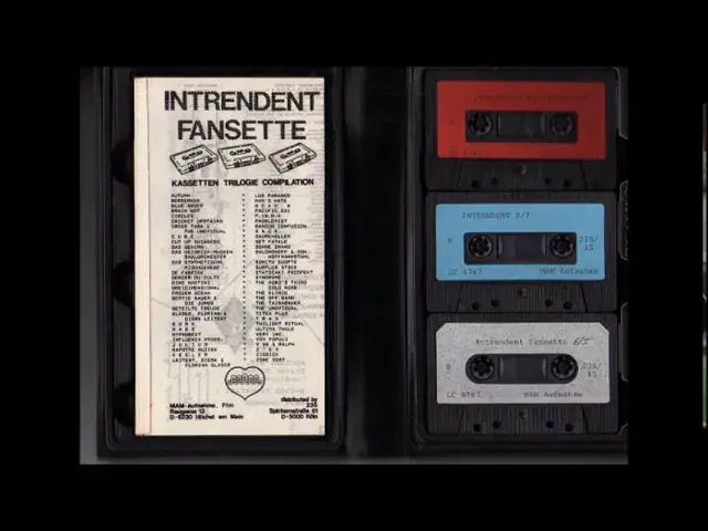 Intredent Fansette 3  Tapes Tape 8-7 - Dierk Leitert & Florian Glaser