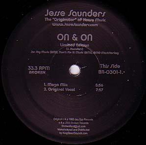 On & On (The Remixes) - Jesse Saunders