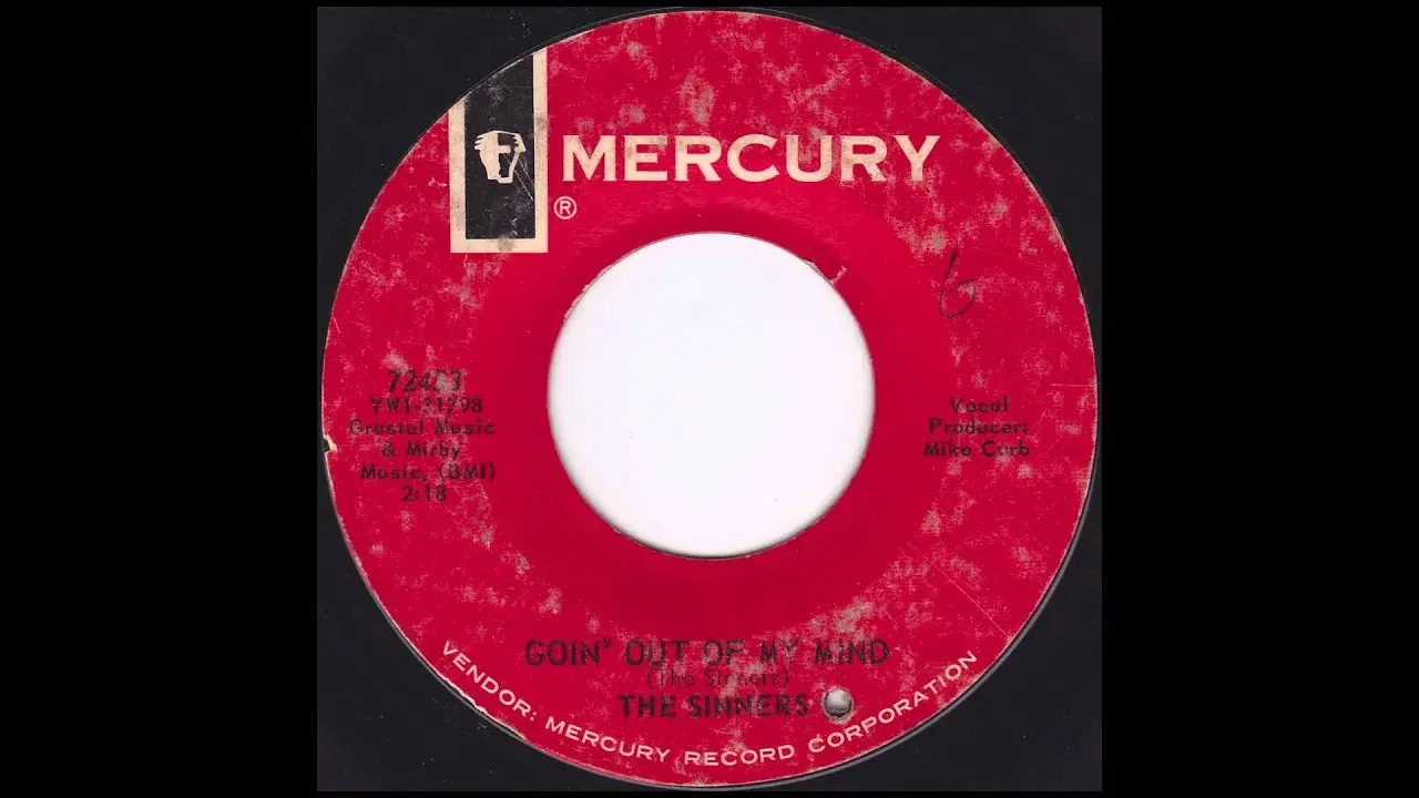 Goin' Out Of My Mind  - The Sinners