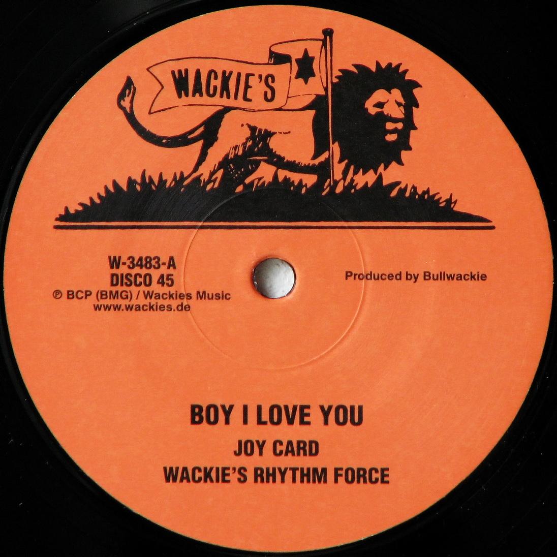 Boy I Love You - Joy Card