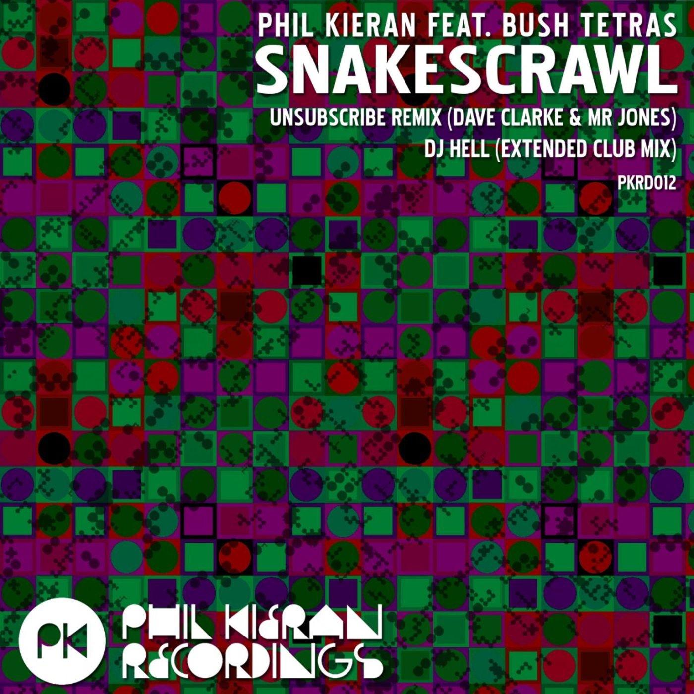 Snakes Crawl (feat. Bush Tetras) [Remixes] - EP - Phil Kieran