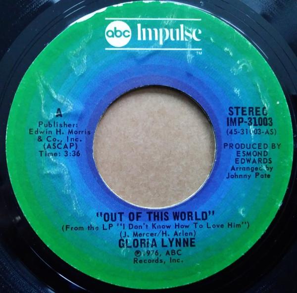 Out Of This World  - Gloria Lynne