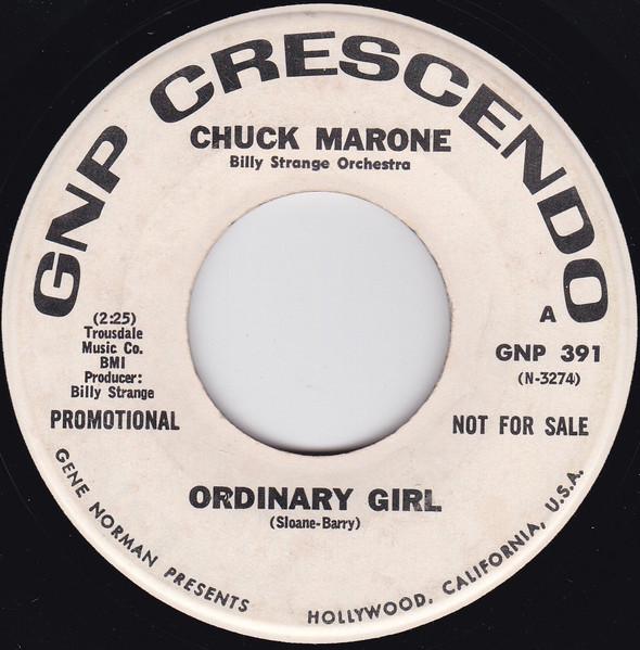  - Chuck Marone