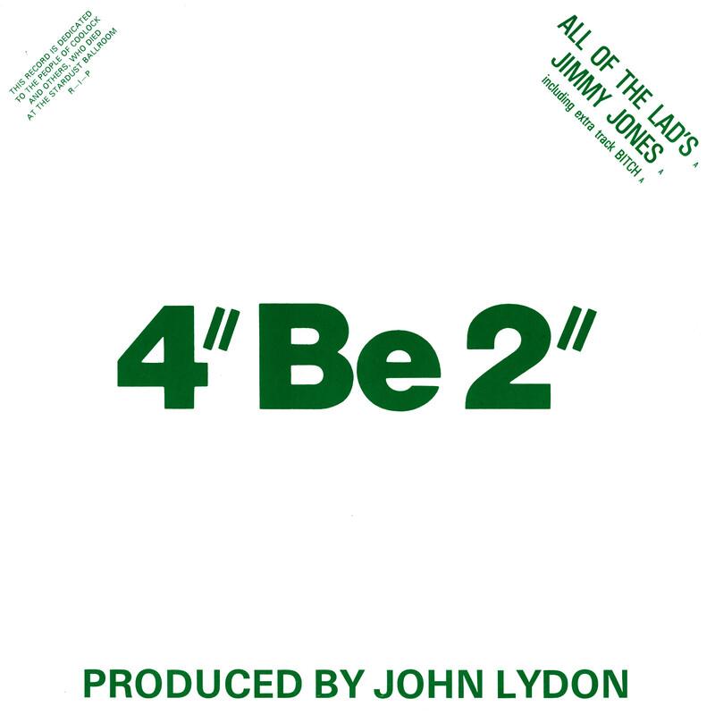 4 Be 2 / All of the Lads - 4 Be 2