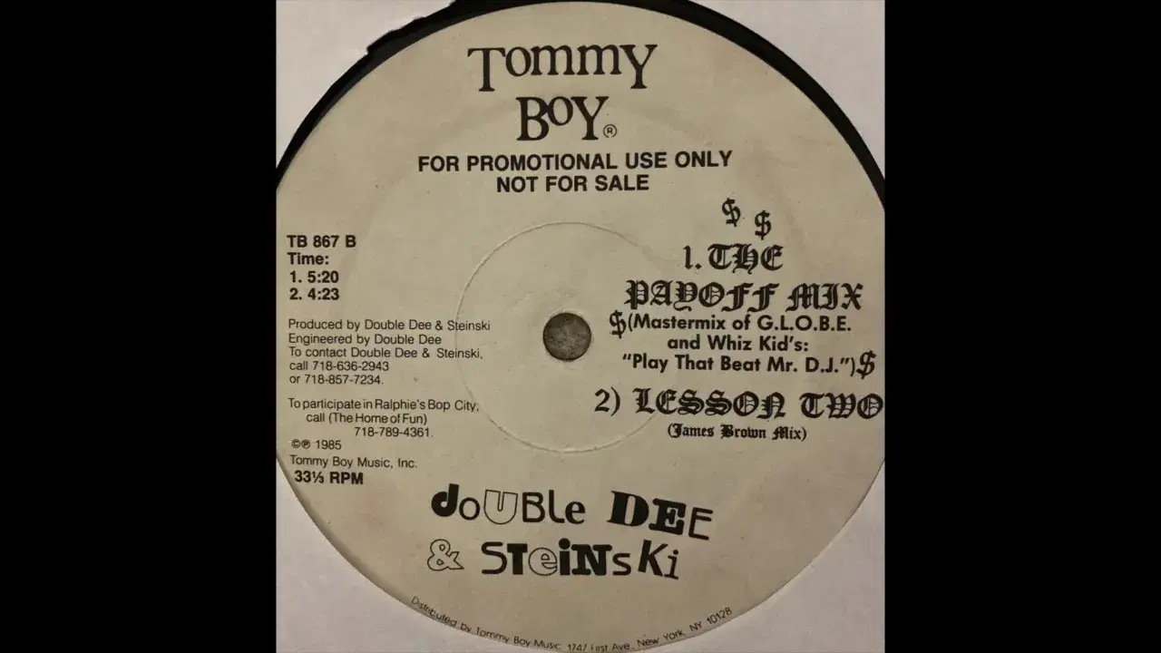 12 inch  - Double Dee and Steinski