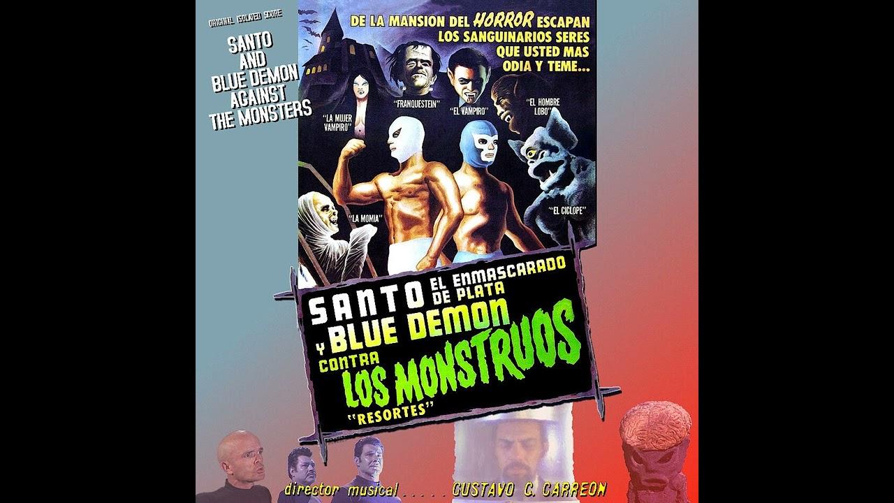 Santo and Blue Demon Against the Monsters (Isolated) - Gustavo César Carrión