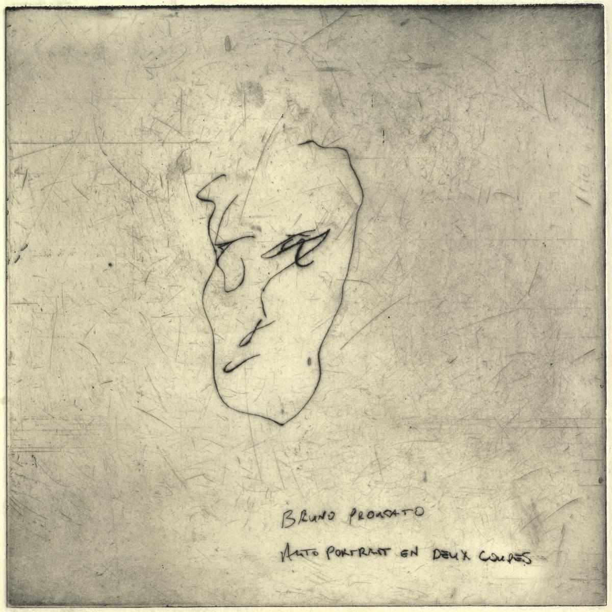  Autoportrait En Deux Coupes - Bruno Pronsato