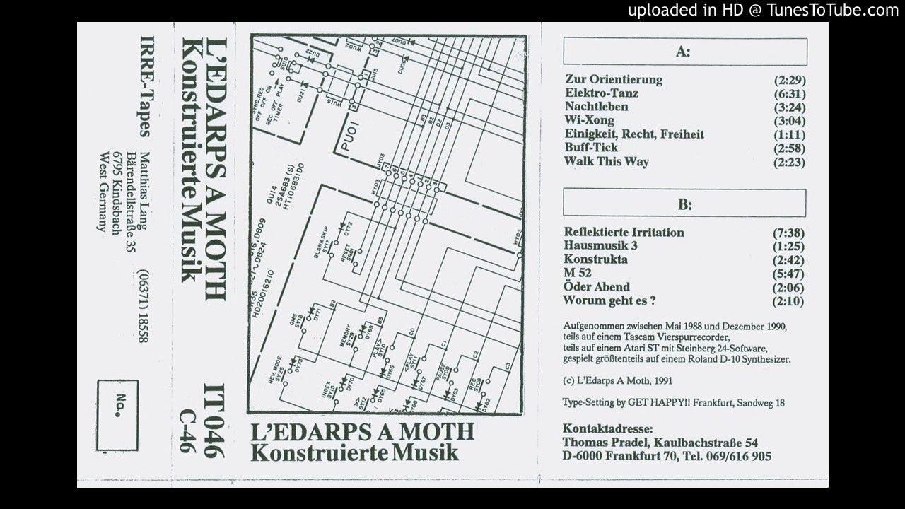 Konstruierte Musik - L'Edarps A Moth