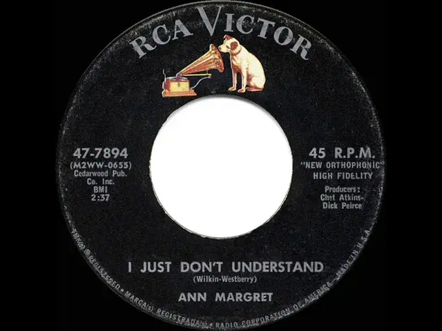 I Just Don't Understand - Ann Margret